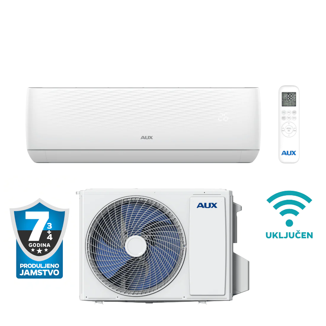 AUX J-Smart 7.2 kW - Cooling net