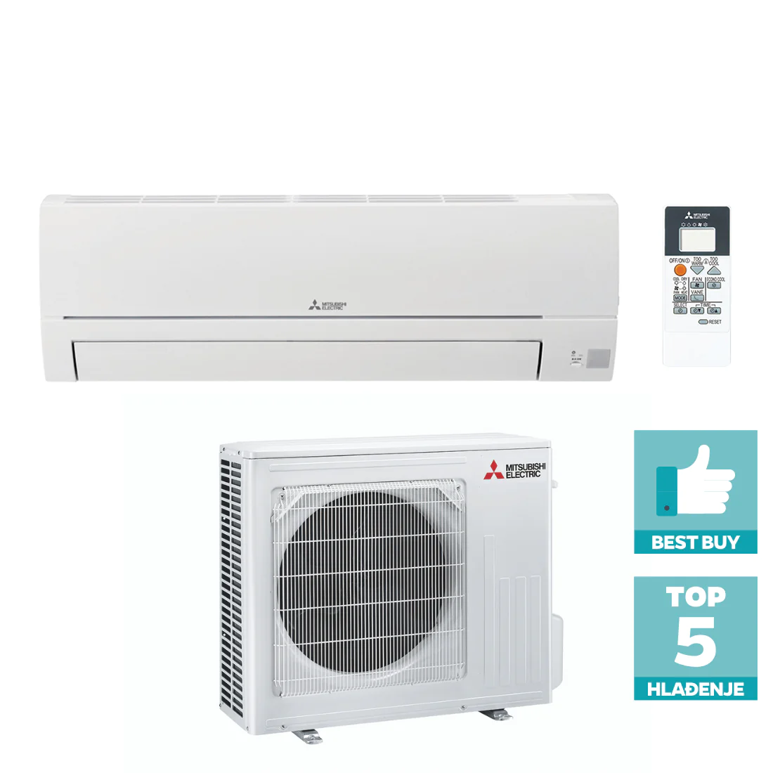 Mitsubishi Electric Standard Eco Inverter 7.1 kW - Cooling net