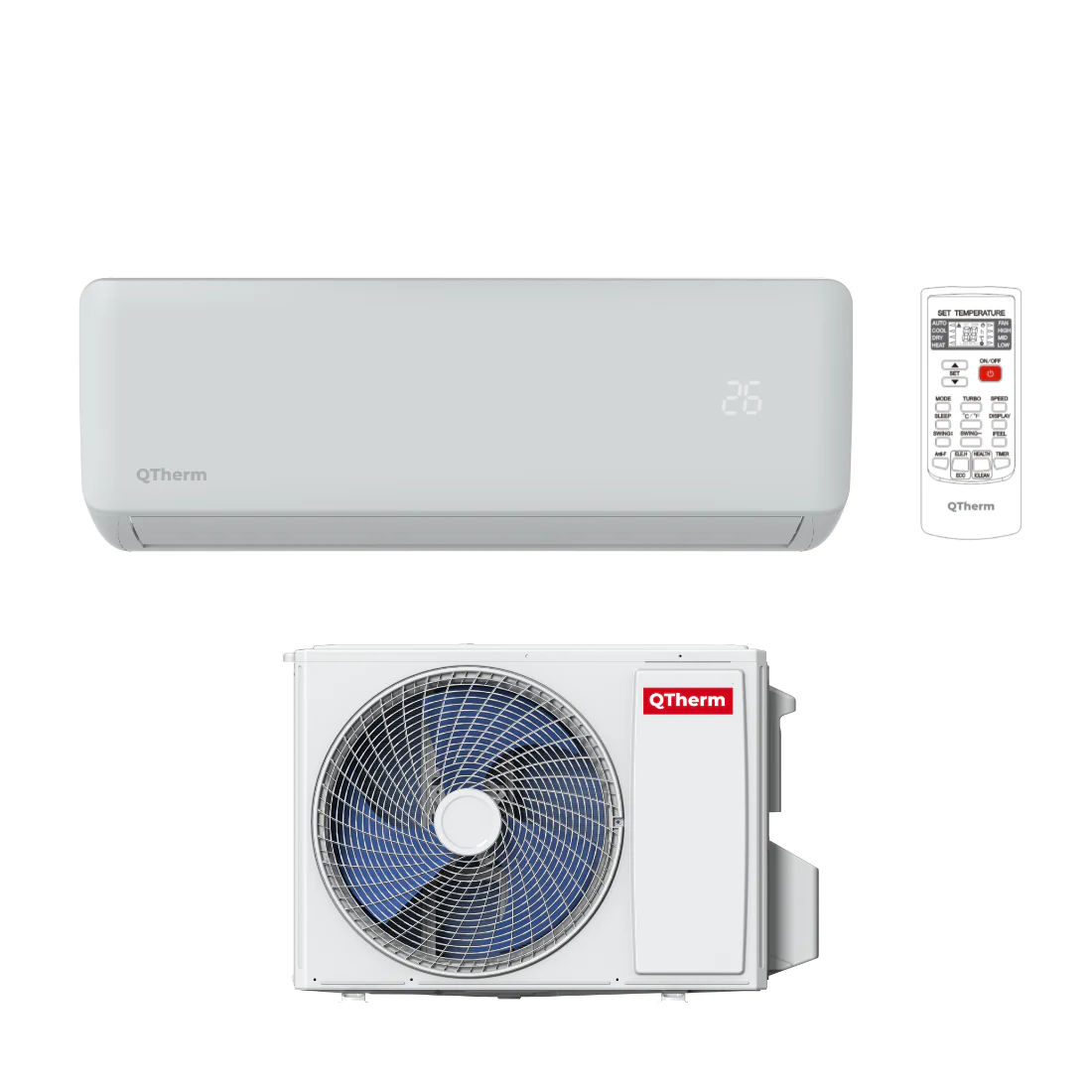 QTherm Flash Inverter 2.65 kW - Cooling net