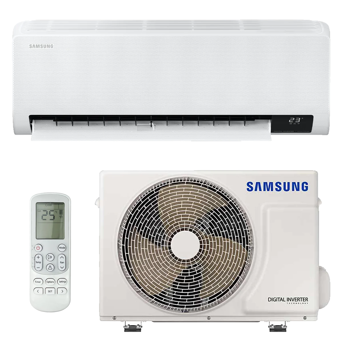 Klima uređaj Samsung WindFree™ Comfort AR12TXFCAWKNEU/XEU 3,5/3,5 kW WiFi - Cooling net