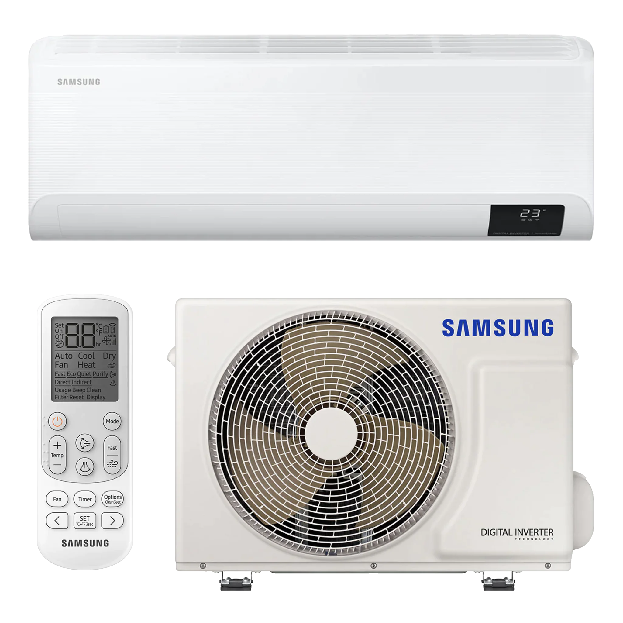 Klima uređaj Samsung Cebu AR09TXFYAWKNEU/XEU 2,5/3,2 kW, WiFi, PVC - Cooling net