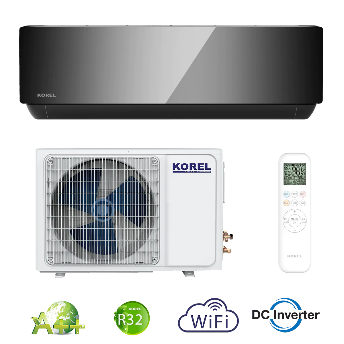 Korel URBAN ART PLUS (KSAJP-18DCEG)  5,3 / 5,6 kW - Cooling net