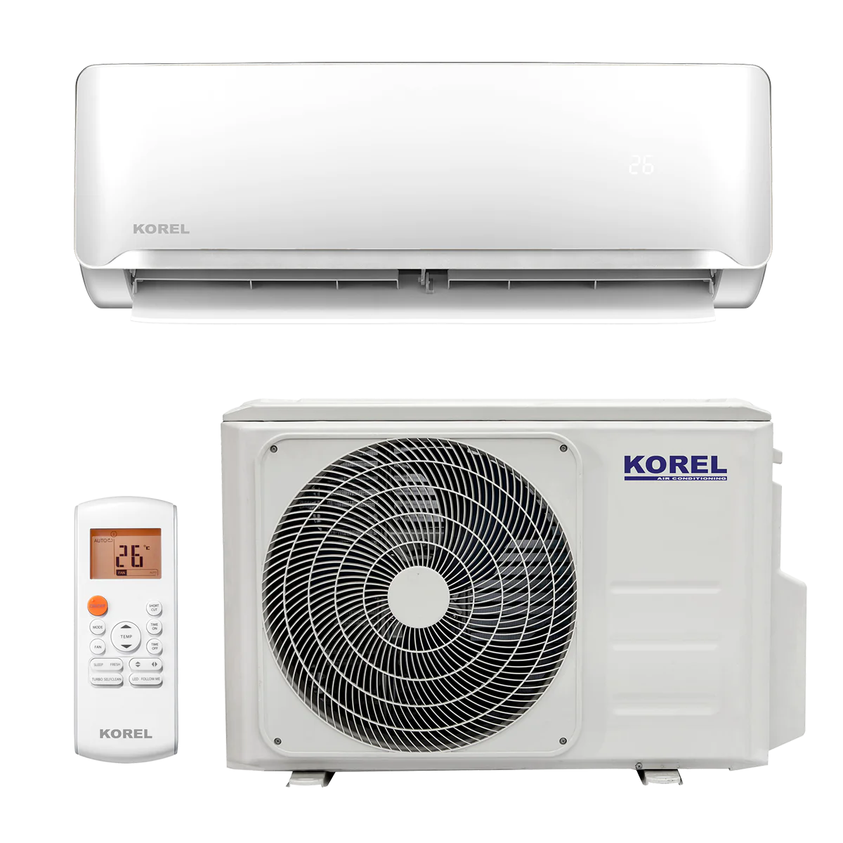 Korel OPTIMUS PLUS (KMA32-18FN8-G / KMA32-18FNX-G)  5,27 / 5,57 kW - Cooling net