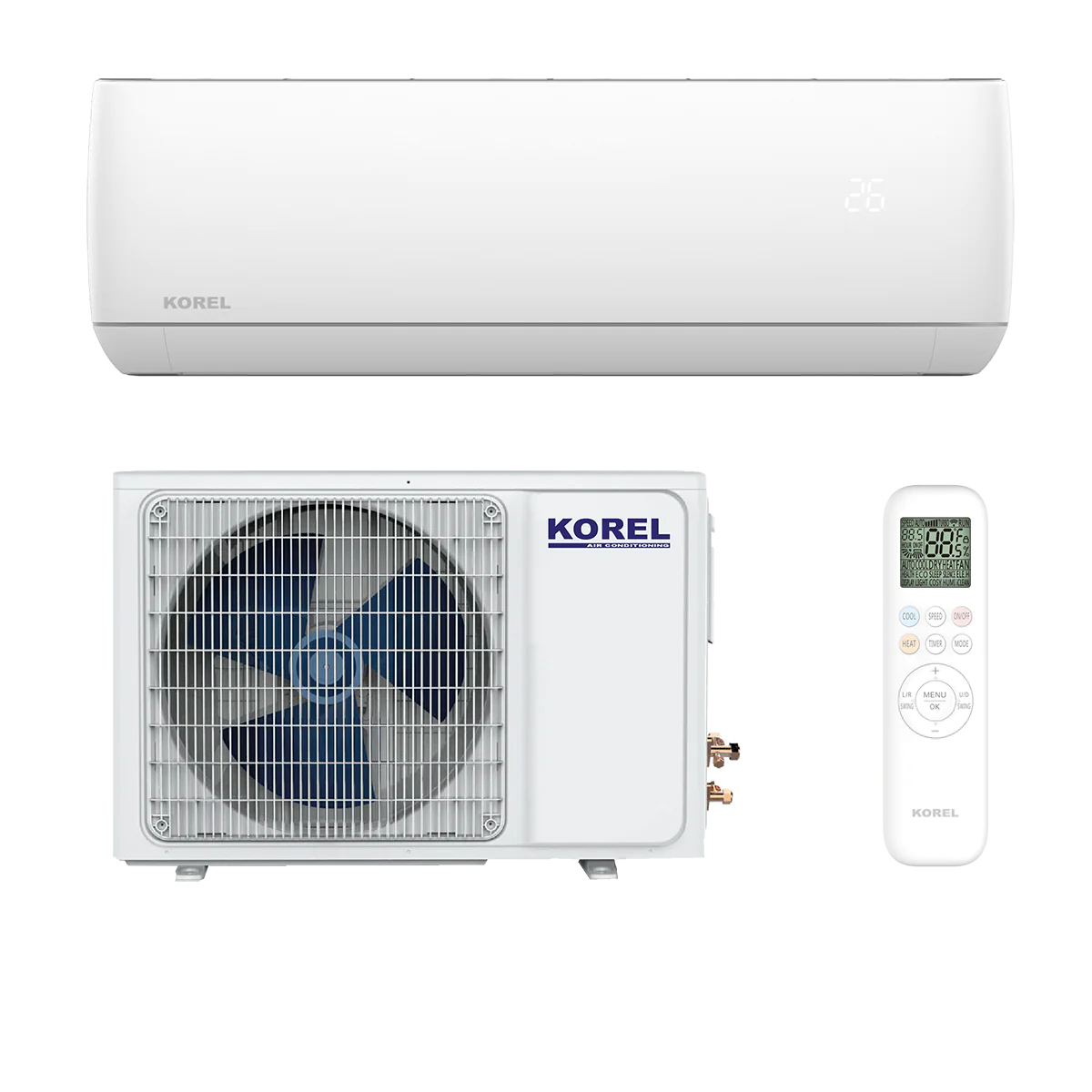 Korel URBAN PLUS (KSAJA-24DCEG)  7,2 / 7,2 kW - Cooling net