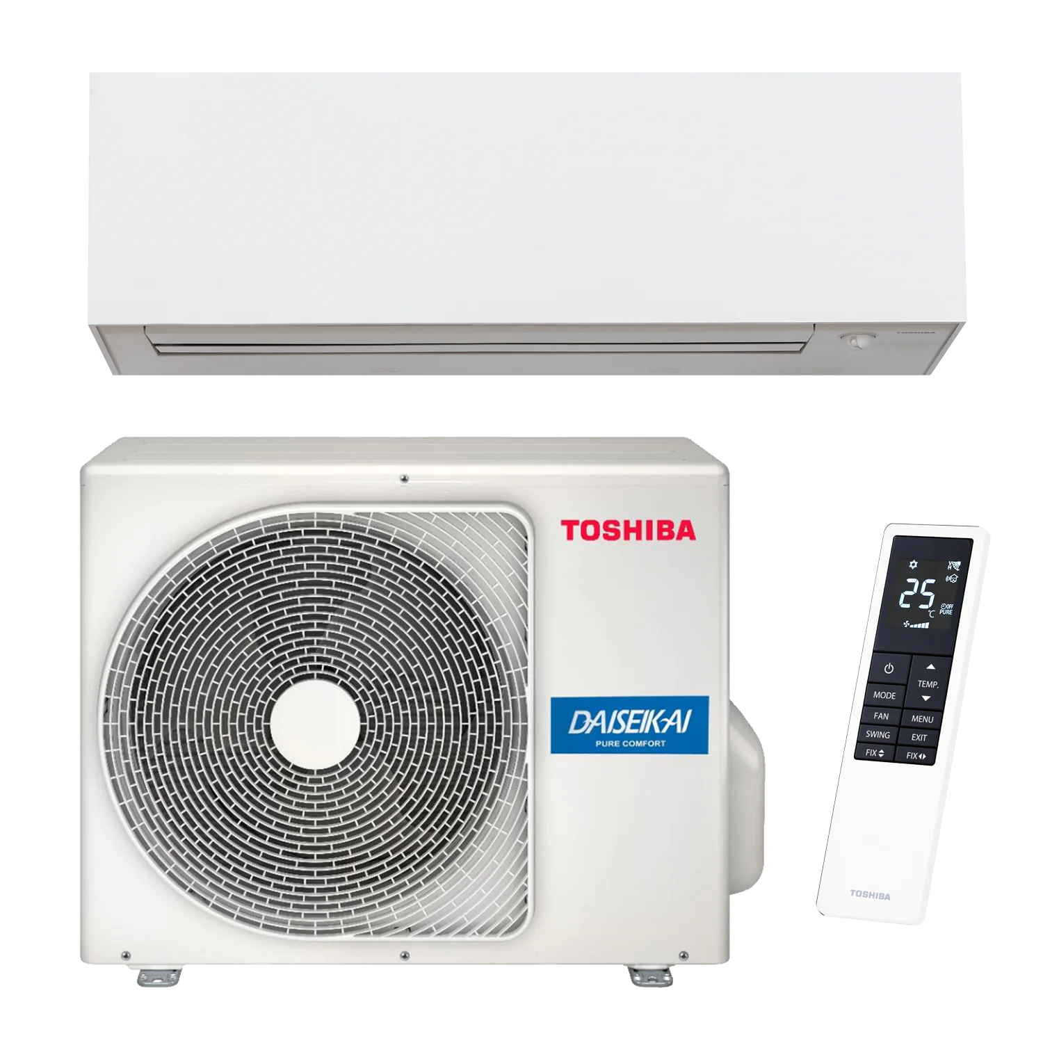 TOSHIBA DAISEIKAI 10 – WHITE (RAS-B13S4KVPG-E/ RAS-13S4AVPG-E)  3,5 / 4 kW - Cooling net