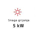 Grijanje 5kW ico