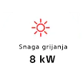 Grijanje 8kW ico