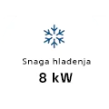Hladjenje 8kW ico